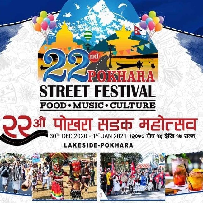 Pokhara celebrates street festival every year Pack Bag To Nepal